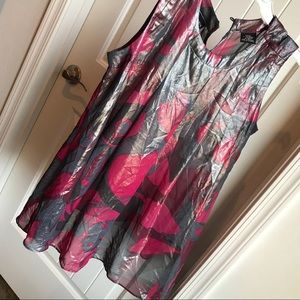 MIX IT Shimmery Tank Top Blouse Small